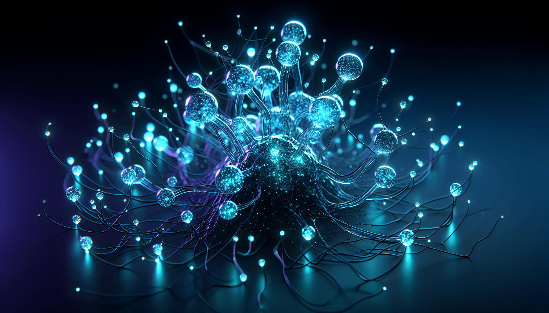 Neural network abstract visualization